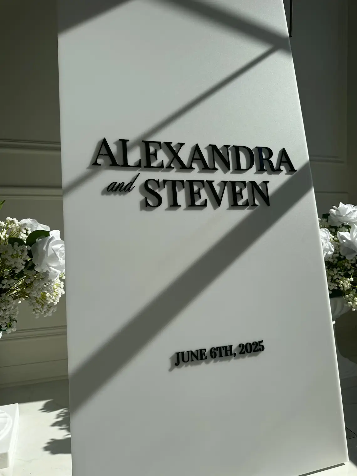 Custom Wedding Sign - Image 3