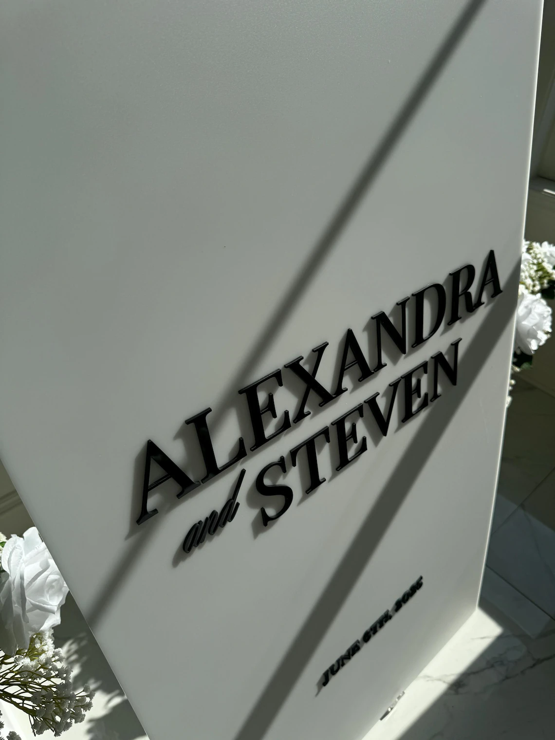 Custom Wedding Sign - Image 2