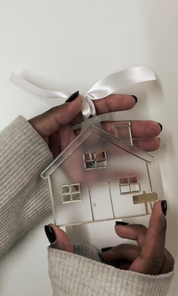 First Christmas in ouir new home Ornament II