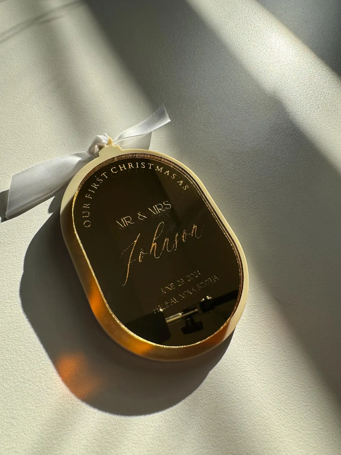 First Christmas Married Ornament I